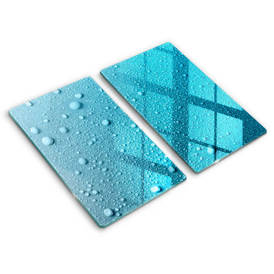 Protector pared cocina Gotas de agua