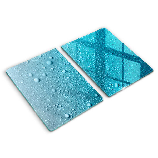 Protector pared cocina Gotas de agua