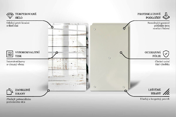 Protector pared cocina Tablas y hojas viejas