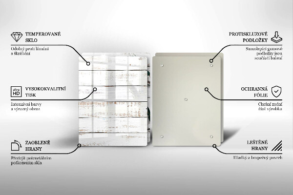 Protector pared cocina Tablas y hojas viejas