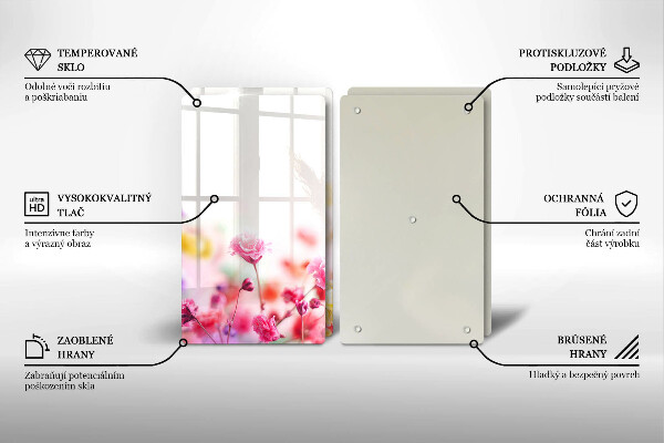 Protector pared cocina Prado de flores