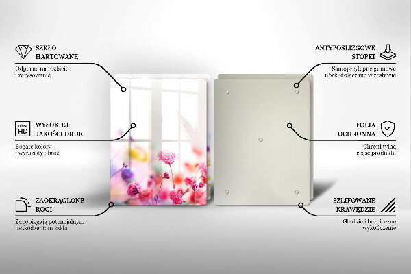 Protector pared cocina Prado de flores