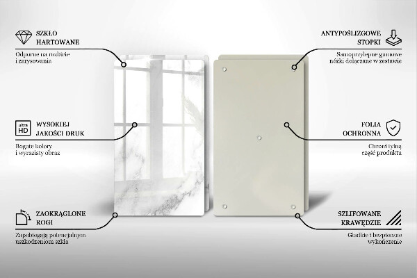 Protector pared cocina Mármol moderno