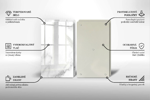 Protector pared cocina Mármol moderno