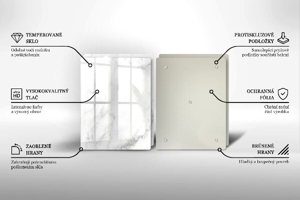 Protector pared cocina Mármol moderno