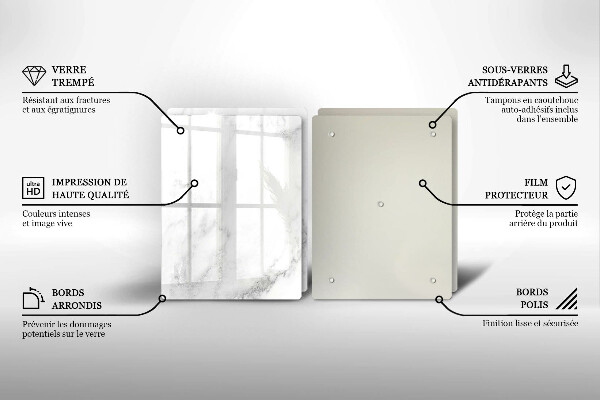 Protector pared cocina Mármol moderno