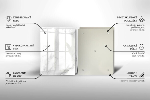 Protector pared cocina Mármol moderno