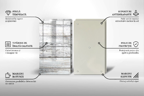 Protector pared cocina Tableros de madera brillantes