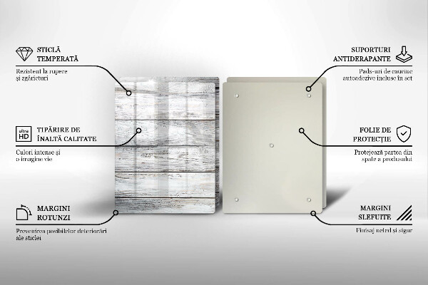 Protector pared cocina Tableros de madera brillantes