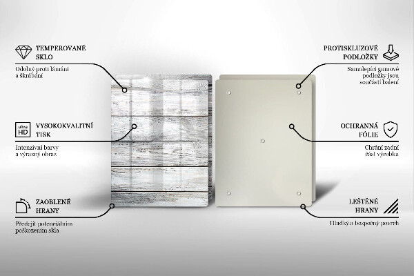 Protector pared cocina Tableros de madera brillantes
