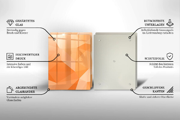 Protector pared cocina Fondo geométrico