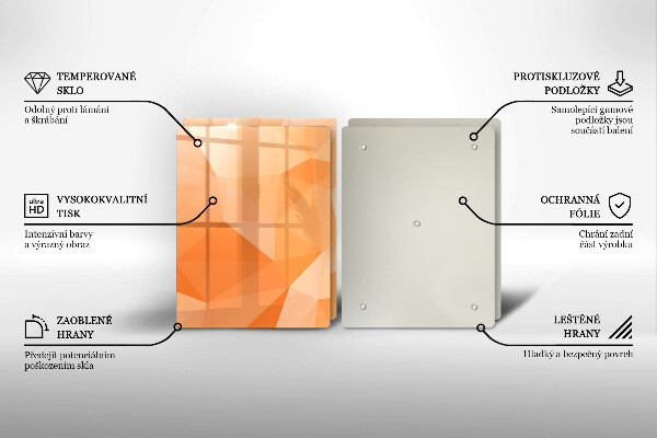 Protector pared cocina Fondo geométrico