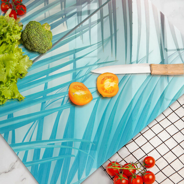 Protector pared cocina Hojas pastel