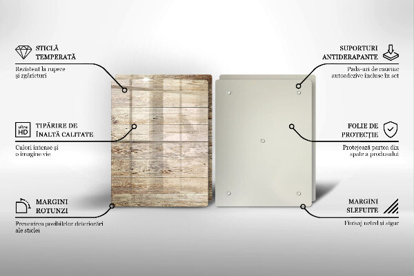 Protector pared cocina Tablones de madera