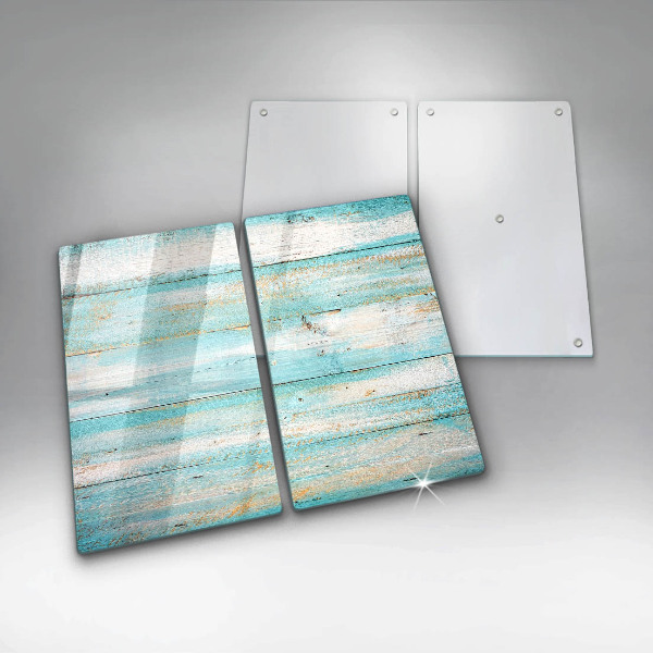 Protector pared cocina Tableros de madera antiguos