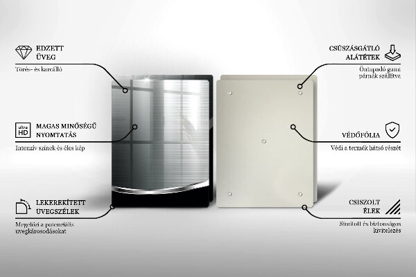 Protector pared cocina Abstracción con metal