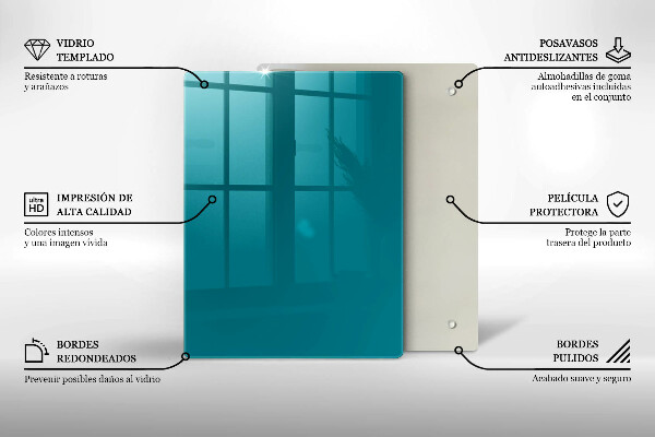 Cubre encimera Turquesa