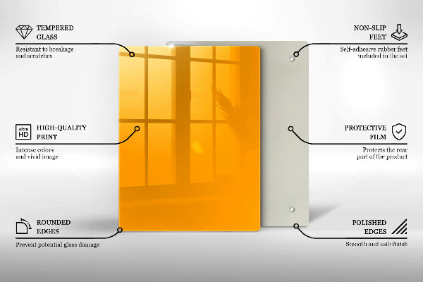 Cubre encimera Color amarillo oscuro
