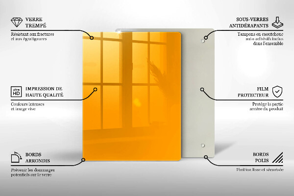 Cubre encimera Color amarillo oscuro