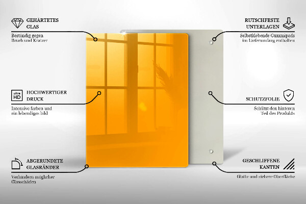 Cubre encimera Color amarillo oscuro