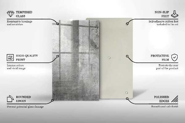 Cubre encimera Textura de hormigón