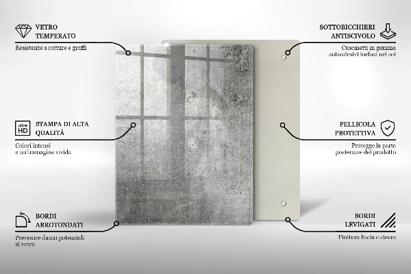 Cubre encimera Textura de hormigón