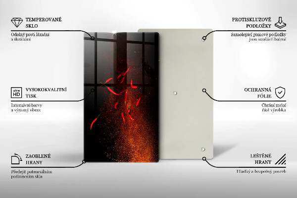 Cubre encimera Pimientos picantes