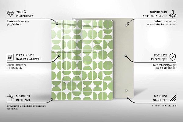 Cubre encimera Patrón de formas boho