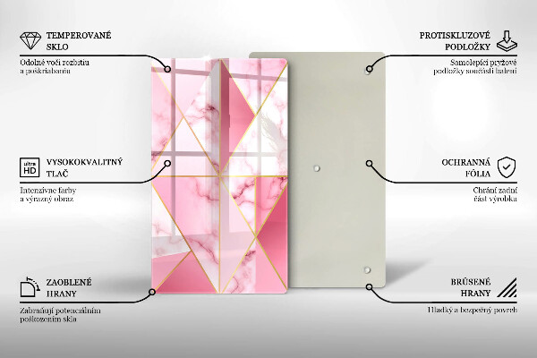 Cubre encimera Mármol geométrico