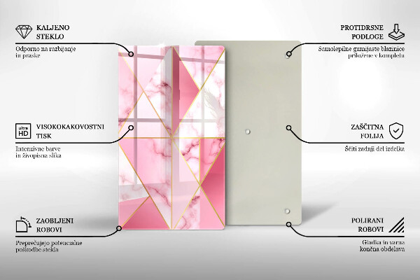 Cubre encimera Mármol geométrico