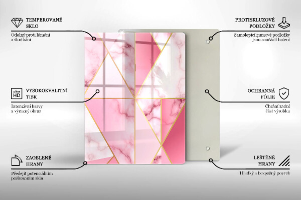 Cubre encimera Mármol geométrico