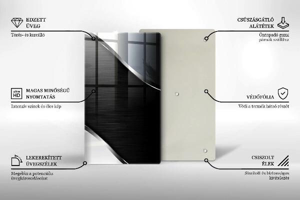 Cubre encimera Abstracción de metales