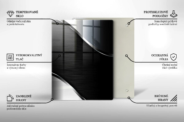 Cubre encimera Abstracción de metales