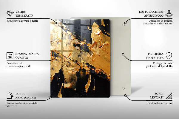 Cubre encimera Textura de pintura elegante