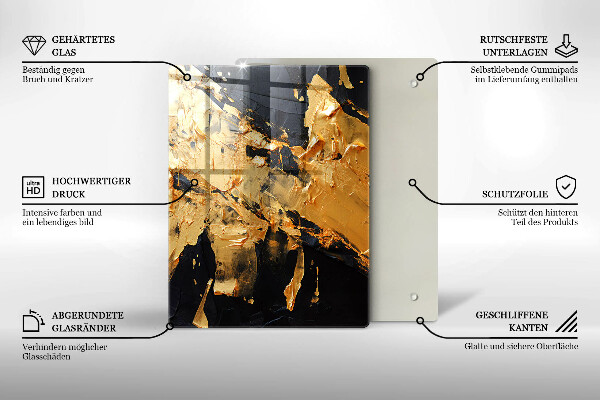 Cubre encimera Textura de pintura elegante