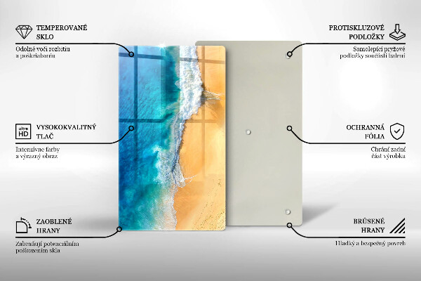 Cubre encimera Playa y mar