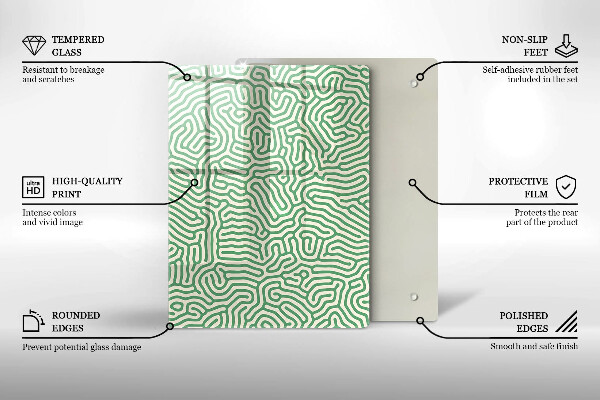 Cubre encimera Líneas abstractas