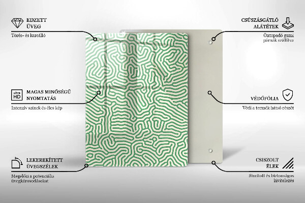 Cubre encimera Líneas abstractas
