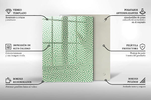 Cubre encimera Líneas abstractas