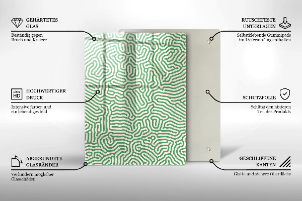 Cubre encimera Líneas abstractas