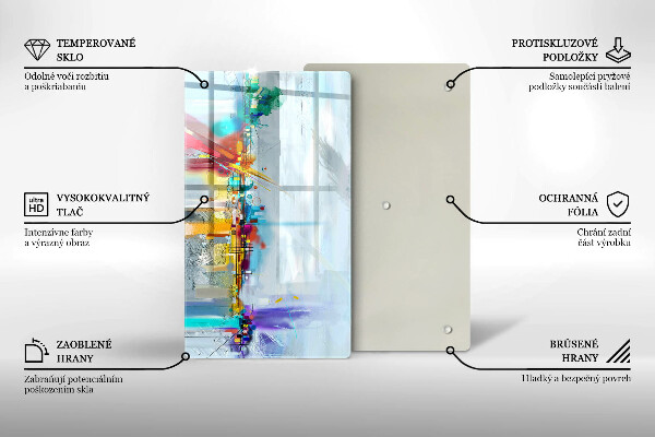 Cubre encimera Abstracción pintada