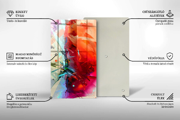 Cubre encimera Abstracción pintada