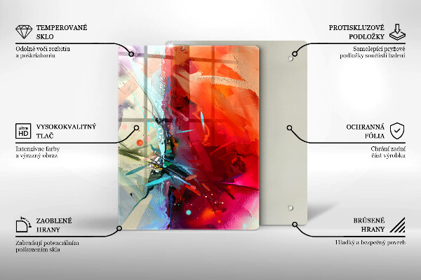 Cubre encimera Abstracción pintada