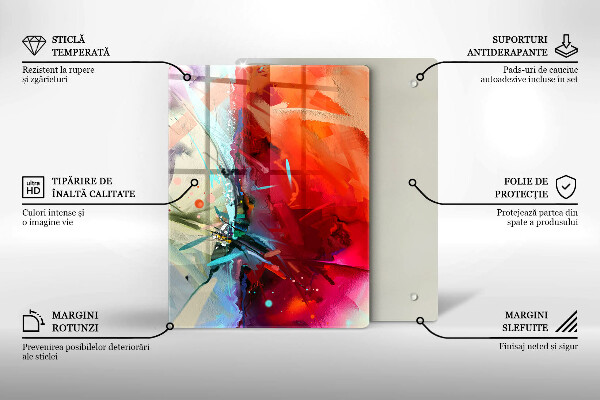 Cubre encimera Abstracción pintada