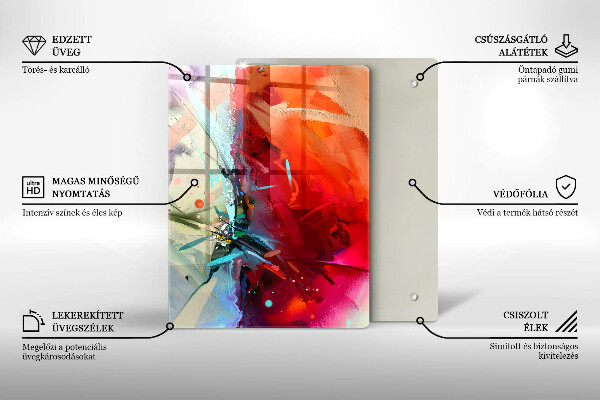 Cubre encimera Abstracción pintada