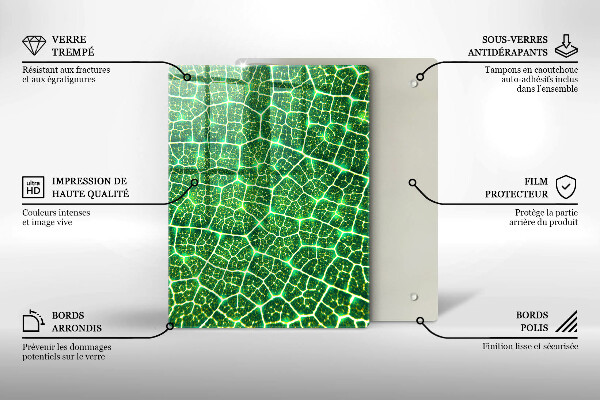Cubre encimera Estructura de la hoja