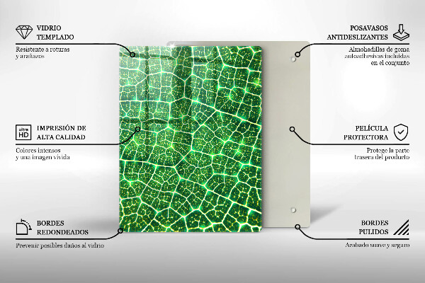 Cubre encimera Estructura de la hoja