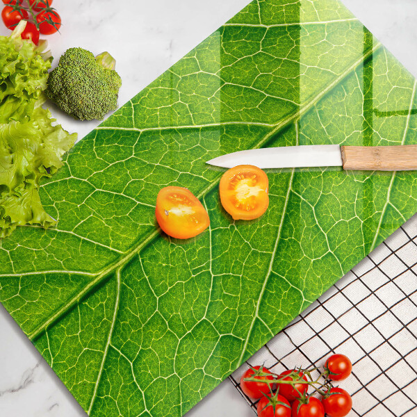 Cubre encimera Venas de las hojas naturales