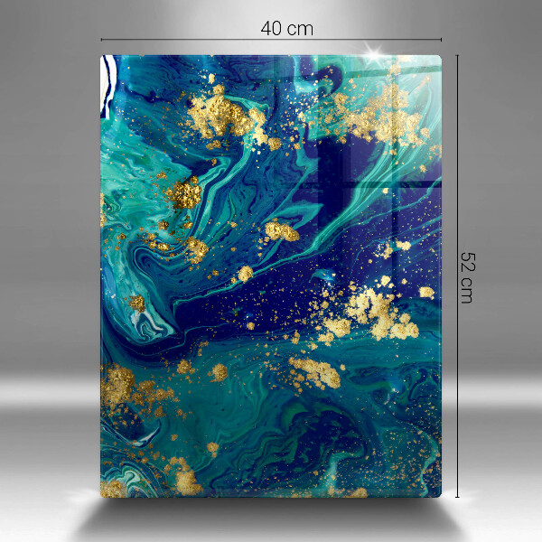 Cubre encimera Abstracción con oro