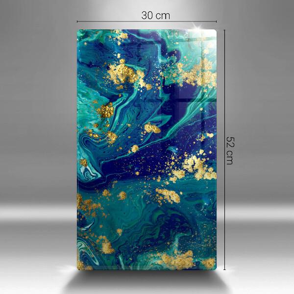 Cubre encimera Abstracción con oro